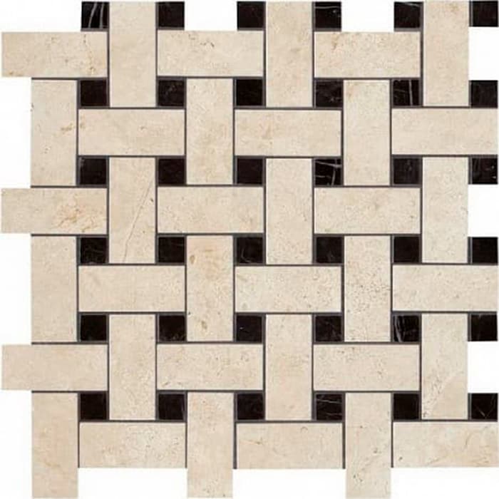 Marvel Stone Basketweave Warm Lapp 30x30